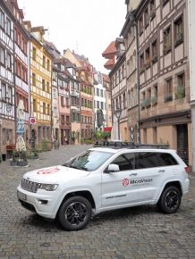 MicroVision stellt sein neues Lidar-Sensorsystem Automobilherstellern in Deutschland in einem Testfahrzeug zum Testen zur Verfügung. (Bildquelle: MicroVision)
