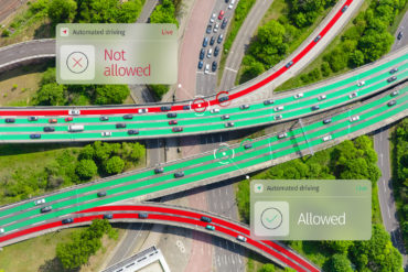 HERE Automated Driving Zones zeigt an, wo automatisiertes Fahren möglich ist. (Quelle: HERE)