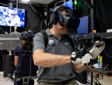 NASA training at Johnson Space Centre; Copyright: NASA