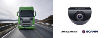 Scania und Nextbase 380GW; Copyright: Scania
