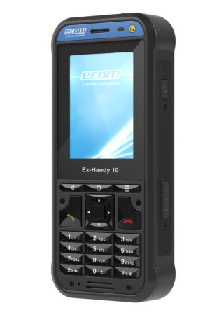 Das neue 4G/LTE-Featurephone Ex-Handy 10 (CR: Pepperl+Fuchs)